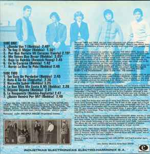 Argentina's #1 Beat Band 1965 Studio Recordings