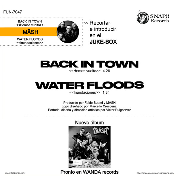 Back In Town / Water Flood